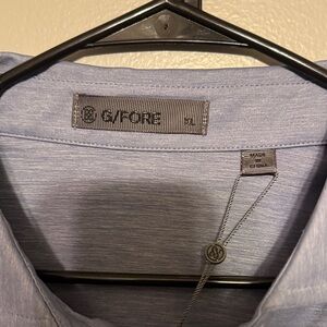 G/FORE Men's Sky Blue Casual Shirt. New with tags